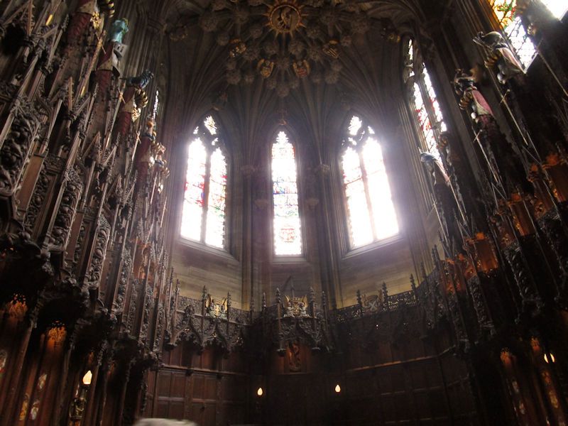 Thistle Chapel in St. Giles Cathedral
